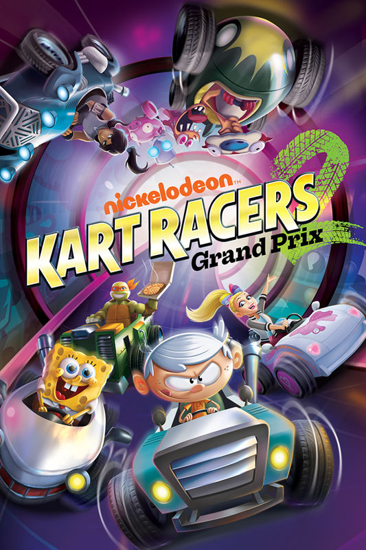 Nickelodeon Kart Racers 2: Grand Prix box art for Playstation 4